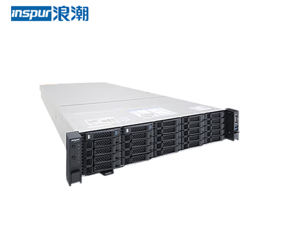 英明科貿商城-浪潮5270M6 2U機架式服務器 2*4314｜ 32G*4｜480G*2+12T SATA*3｜陣列｜雙萬兆，雙千兆｜550W*2
